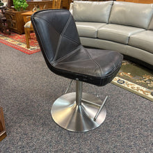 Load image into Gallery viewer, Distressed Black Bar Stool Chair As-Is
