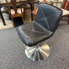 Load image into Gallery viewer, Distressed Black Bar Stool Chair As-Is
