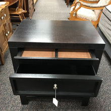 Load image into Gallery viewer, Lifestyle Solutions Black Night Stand (28x26x18)
