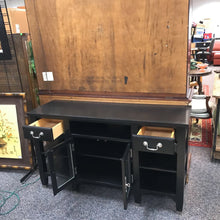 Load image into Gallery viewer, Broyhill Black Entertainment Center (32x52x18)
