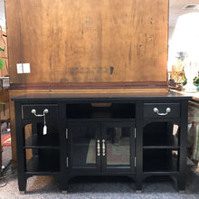 Load image into Gallery viewer, Broyhill Black Entertainment Center (32x52x18)
