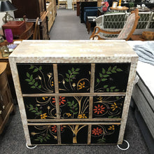 Load image into Gallery viewer, Multicolor Floral Dresser 3 Drawer (39x38x16)
