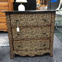 Load image into Gallery viewer, Tiger Print Dresser 3 Drawer (32x30x16)
