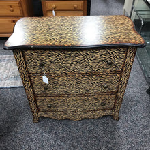 Load image into Gallery viewer, Tiger Print Dresser 3 Drawer (32x30x16)
