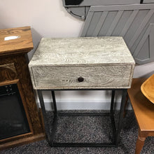 Load image into Gallery viewer, Grey Nightstand / End Table w/Drawer (28x20x13)
