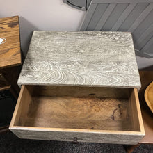 Load image into Gallery viewer, Grey Nightstand / End Table w/Drawer (28x20x13)
