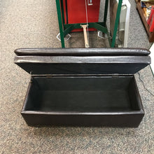 Load image into Gallery viewer, Black Ottoman w/ Storage (16x36x16)
