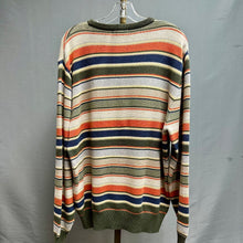 Load image into Gallery viewer, Vintage Nautica Olive Navy Orange Stripe Sweater (L)
