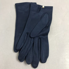 Load image into Gallery viewer, Vintage Hanson Navy Blue Sunday Gloves (S)
