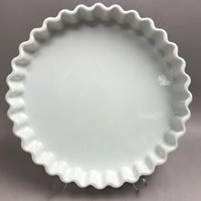 Load image into Gallery viewer, Stoneware White Ceramic Quiche Tate Pie Pan (11")
