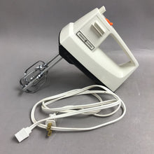 Load image into Gallery viewer, Vintage GE General Electric Hand Mixer 3 Speed White D1-M24 (7x10)
