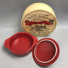 Load image into Gallery viewer, New Red Petite Maison Brie Baker - Wildly Delicious Co. Small Casserole Dish (2x5)
