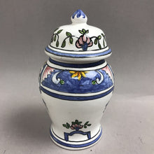 Load image into Gallery viewer, Hand Painted Small Ginger Jar Portugal (6")
