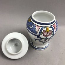 Load image into Gallery viewer, Hand Painted Small Ginger Jar Portugal (6")
