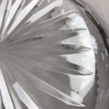 Load image into Gallery viewer, Vintage Royal Brierley Acid Etched Crystal Cut Glass Fruit Bowl (8") (Tiffany)
