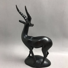 Load image into Gallery viewer, Hand Carved Wood Gazelle Antelope Deer Figure (12")
