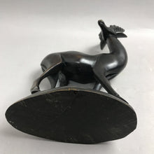 Load image into Gallery viewer, Hand Carved Wood Gazelle Antelope Deer Figure (12")
