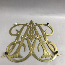 Load image into Gallery viewer, Large Brass Trivet Queen Ann (9")

