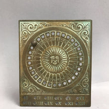 Load image into Gallery viewer, Vintage Copper Sun Calendar (5.5x5)
