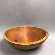 Load image into Gallery viewer, Vintage Wooden Dough Bowl (10")
