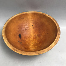 Load image into Gallery viewer, Vintage Wooden Dough Bowl (10")
