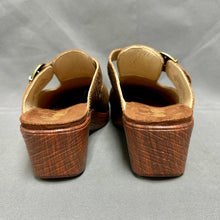Load image into Gallery viewer, Alegria Brown Peaceful Easy Leather Clog Shoes NIB (6-6.5W)
