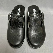 Load image into Gallery viewer, Alegria Black Classic Leather Clog Shoes NIB (6-6.5)
