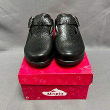 Load image into Gallery viewer, Alegria Black Classic Leather Clog Shoes NIB (6-6.5)
