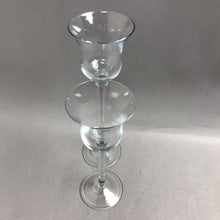 Load image into Gallery viewer, Glass 2 Piece Votive Candle Set (10", 8")
