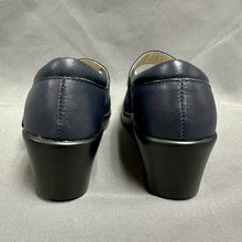Load image into Gallery viewer, Alegria Maya Navy Fabric Leather Mary Jane Shoes NIB (6-6.5)
