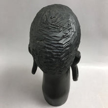 Load image into Gallery viewer, Black Wood Bust of Lady (10")(As Is)
