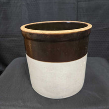 Load image into Gallery viewer, Two-Tone Stoneware Crock (1 Gallon)
