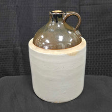 Load image into Gallery viewer, Two-Tone Stoneware Jug (1 Gallon)
