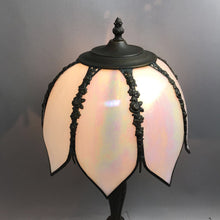 Load image into Gallery viewer, Tiffany Style Lamp with Tulip Glass Shade (24")(As Is)
