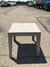 Load image into Gallery viewer, Plastic Outdoor End Table (16x16x16) 2 Avail
