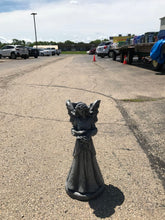 Load image into Gallery viewer, Black Concrete Marry Statue (19" T)
