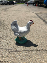 Load image into Gallery viewer, Concrete Hen Statue (15"T) AS IS

