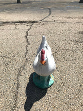 Load image into Gallery viewer, Concrete Hen Statue (15"T) AS IS
