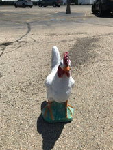 Load image into Gallery viewer, Concrete Rooster Statue (19"T) AS IS
