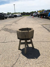 Load image into Gallery viewer, Rustic Wood Planter (18x13x13)
