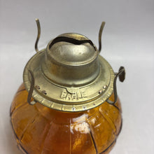 Load image into Gallery viewer, Vintage Eagle Amber Oil Lamp (12")
