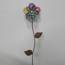 Load image into Gallery viewer, Metal Garden Flower (45")
