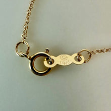 Load image into Gallery viewer, 14K Gold 1.25" Cross Pendant on 18" Chain (1.9g)
