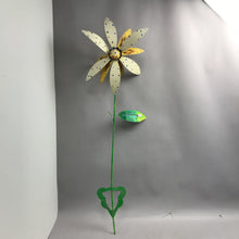 Load image into Gallery viewer, Yellow Flower Yard Art
