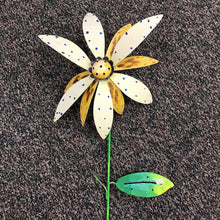Load image into Gallery viewer, Yellow Flower Yard Art
