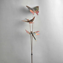 Load image into Gallery viewer, Set of 3 Metal Garden Insects (36")
