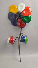 Load image into Gallery viewer, Metal Multicolor Flower Garden Decor (27")
