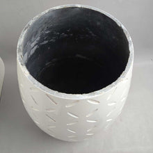 Load image into Gallery viewer, White Planter (19")
