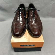 Load image into Gallery viewer, Florsheim Imperial Oxblood Leather Oxford Shoes w/ Box (9)
