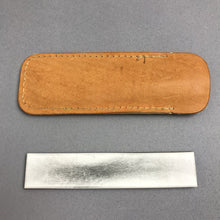 Load image into Gallery viewer, Spyderco Ceramic Bench Stone Ultra Fine Grit with Leather Case (6")
